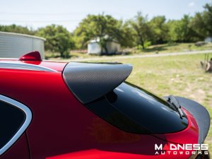 Alfa Romeo Stelvio Roof Spoiler - Carbon Fiber - Estremo Design Alfa Romeo Stelvio Roof Spoiler - Carbon Fiber - Estremo Design